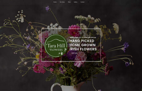 tara hill flowers web design gorey