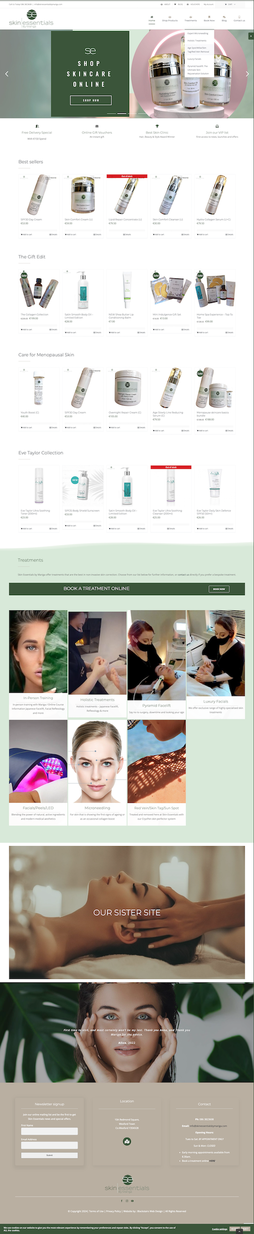 skin-essentials-by-mariga-website-designer-wexford